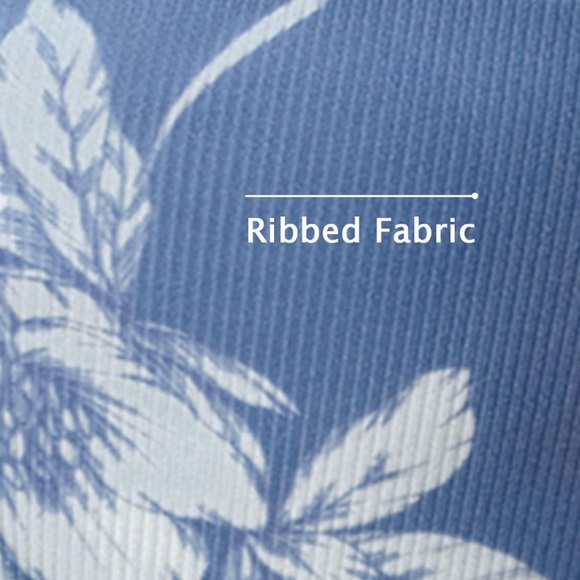 Cupshe Tropical Floral Cutout O-Ring, Back Tie, Mid Rise Bikini Set Swimsuit - Picture 8 of 16